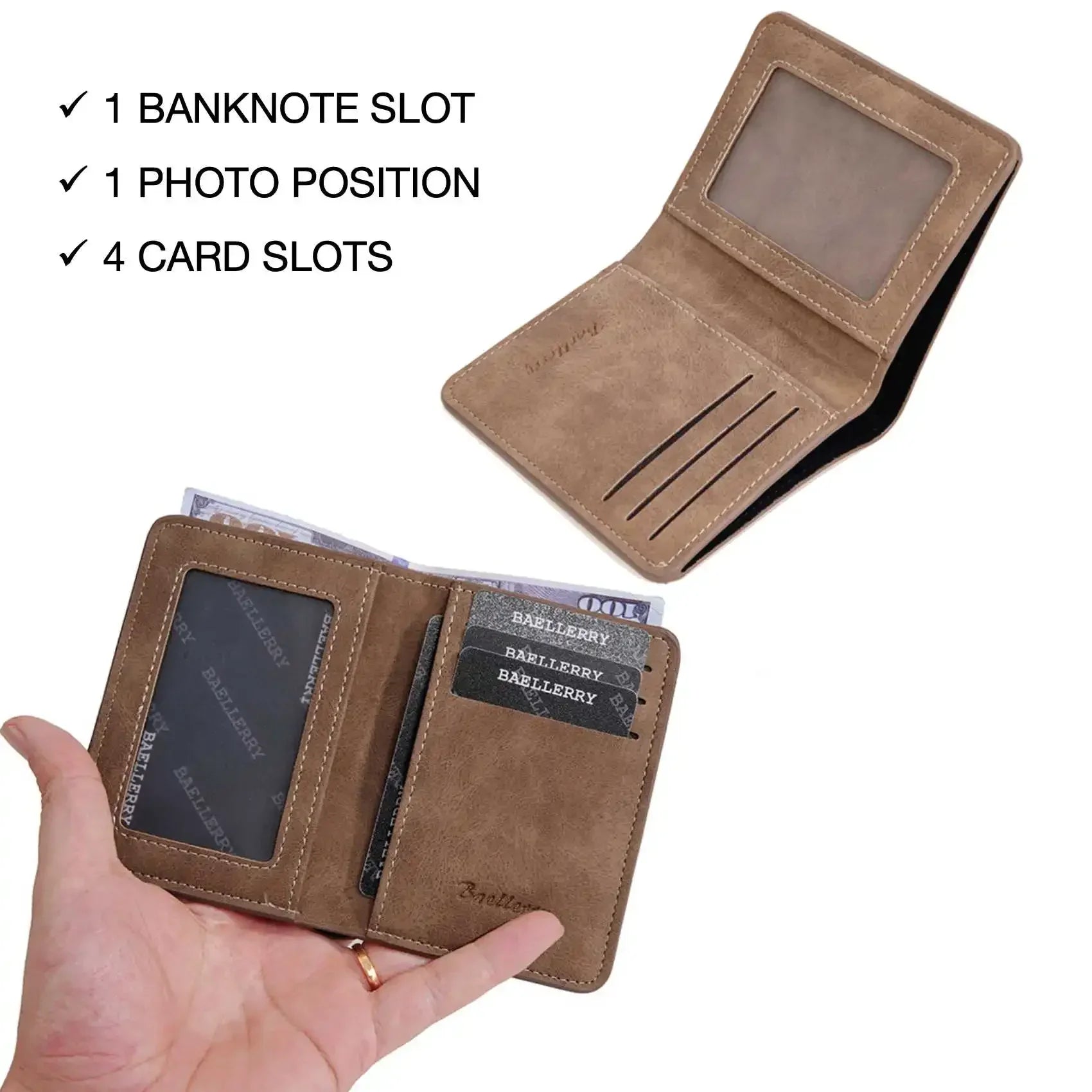 Pasjeshouder met magneetsluiting – Veilig en elegant