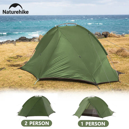 Pop-up tent ideaal voor weekendtrips – Licht en handig