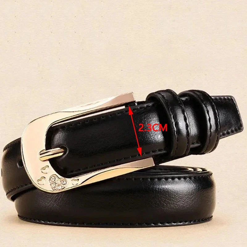 Smalle riem dames voor elegante stijl
