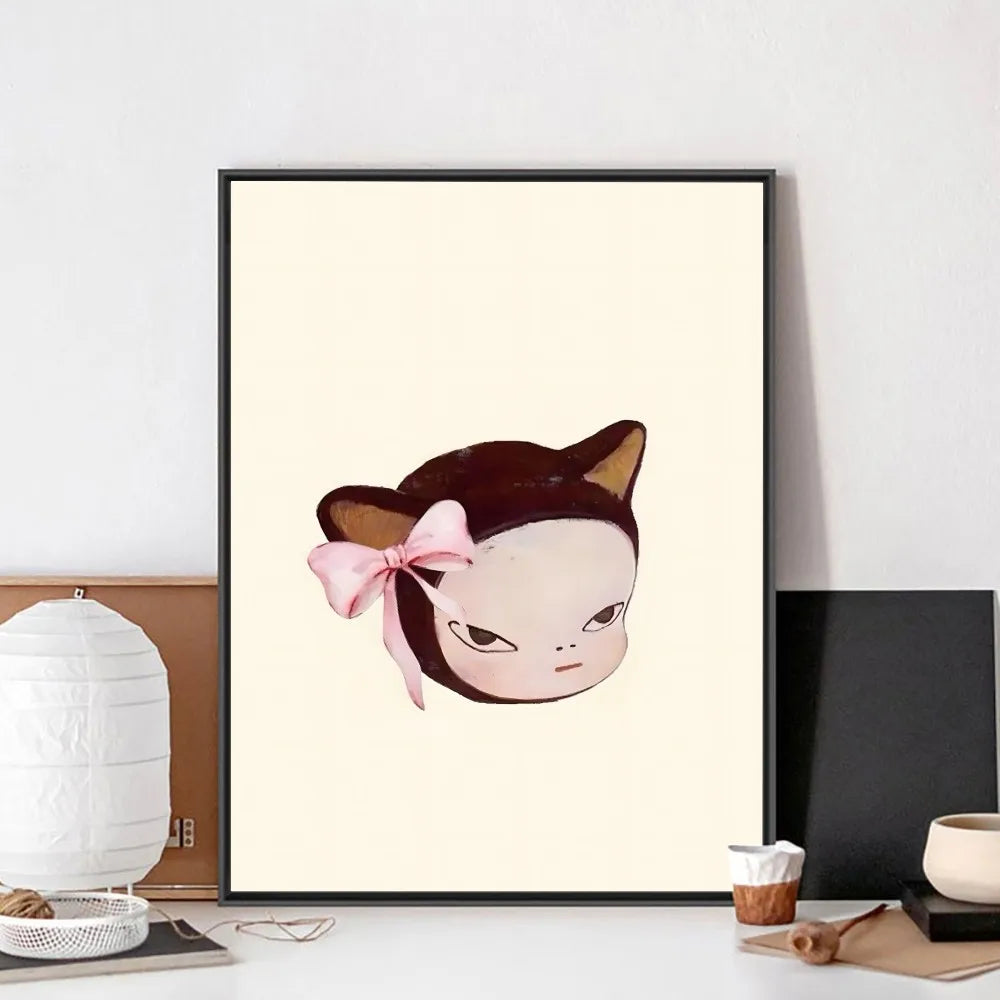 Set posters in botanische stijl