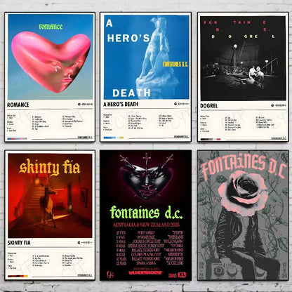 Grote posters met rustige uitstraling