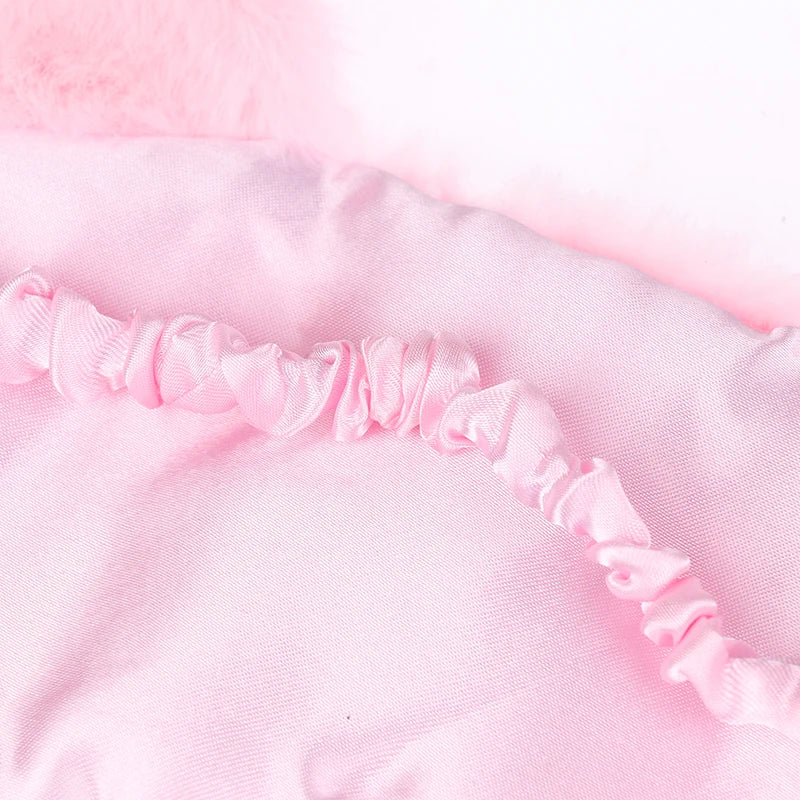 Slaapmasker met zachte fleece binnenzijde