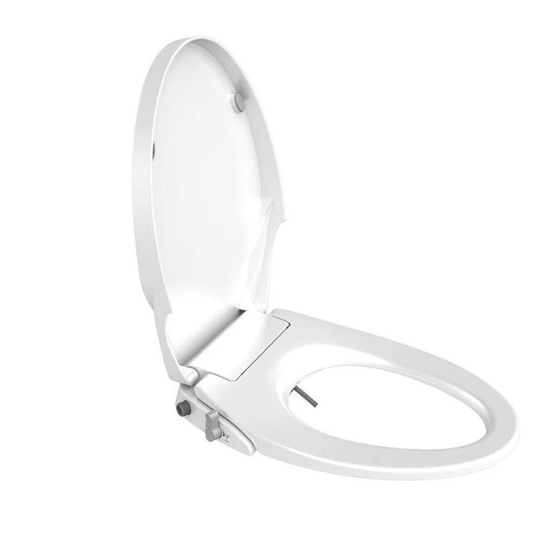 Toiletbril met verchroomde scharnieren – Luxe afwerking