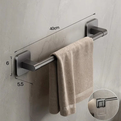 Badkamerrek met stangen voor handdoeken – Strak design