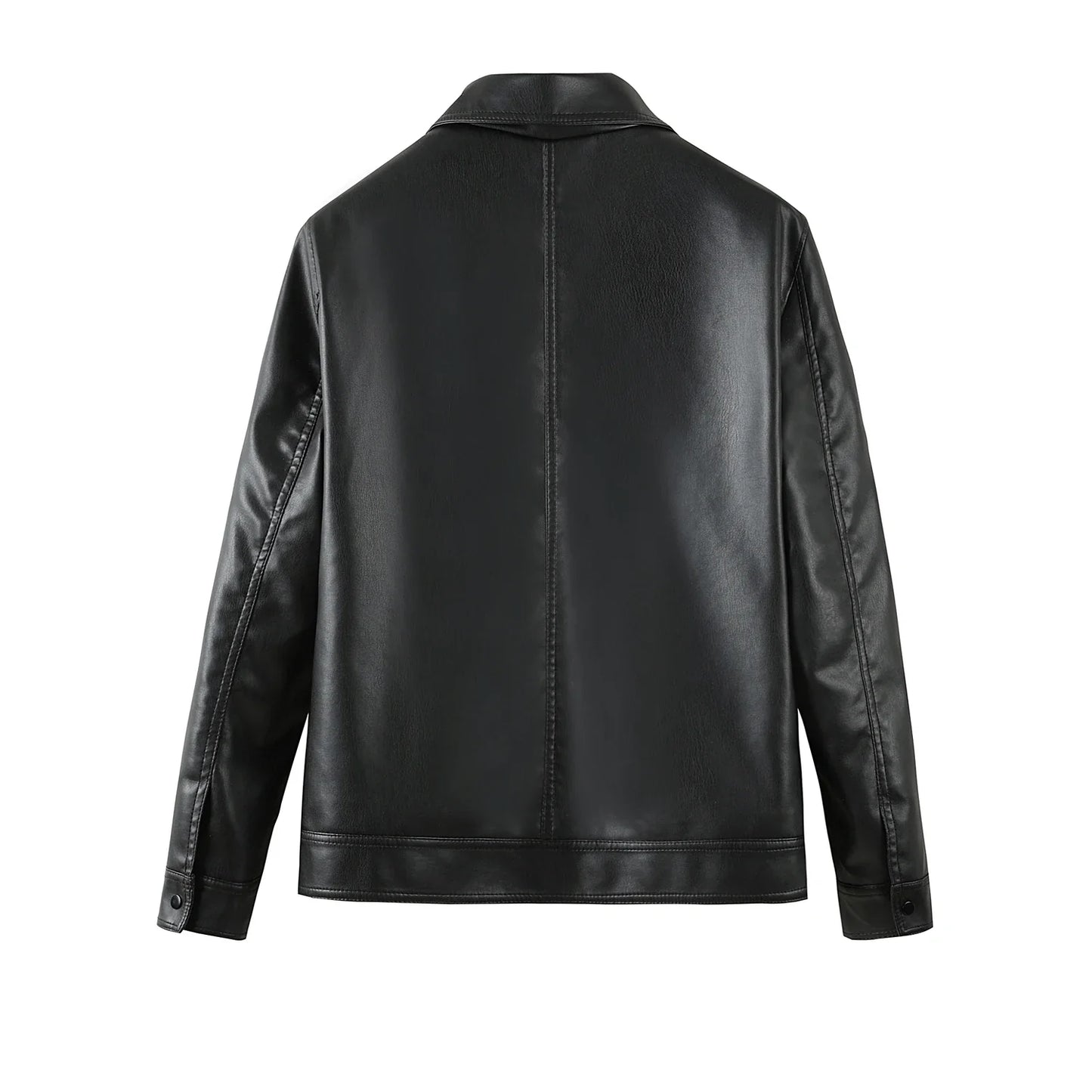 Moderne leren jassen heren met slim fit – Voor een verzorgde look
