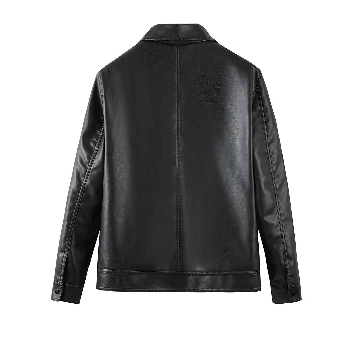 Moderne leren jassen heren met slim fit – Voor een verzorgde look