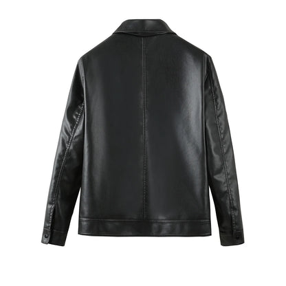 Moderne leren jassen heren met slim fit – Voor een verzorgde look