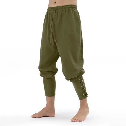 Linnen broek heren voor relaxte outfits – Licht en losjes
