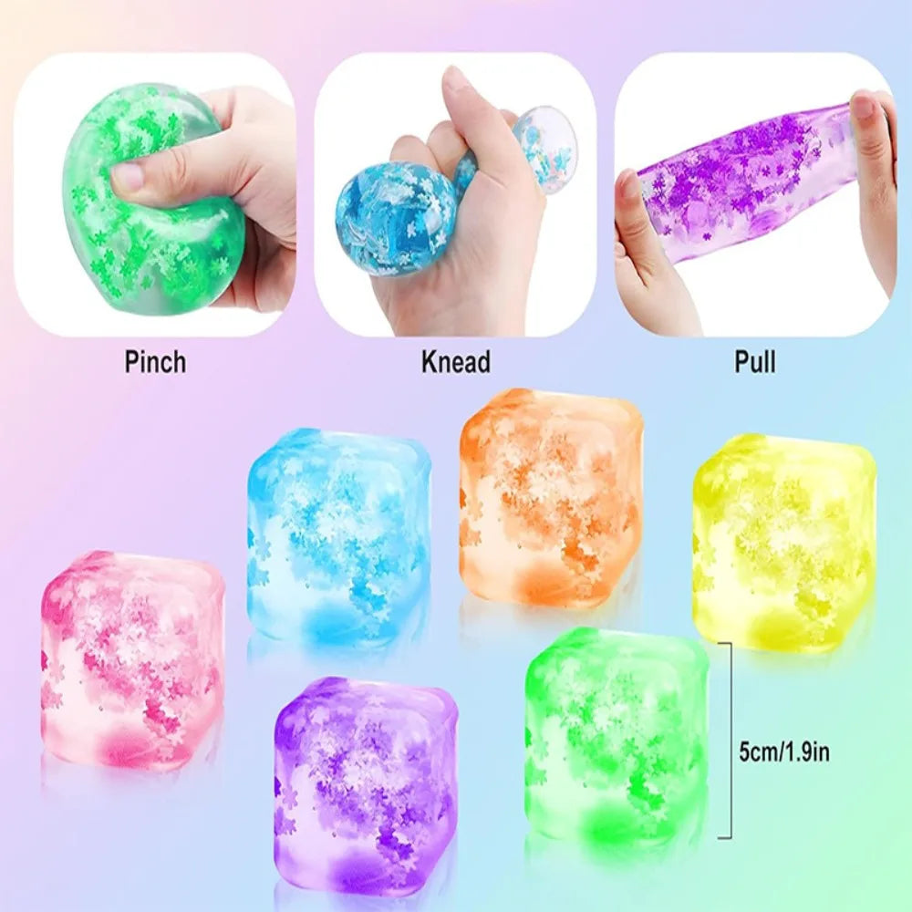 Intertoys fidget toy met grappige vormen