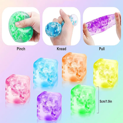 Intertoys fidget toy met grappige vormen