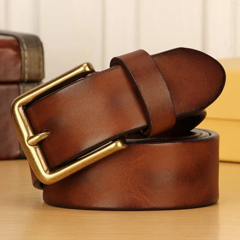 Stijlvolle riem heren met luxe uitstraling