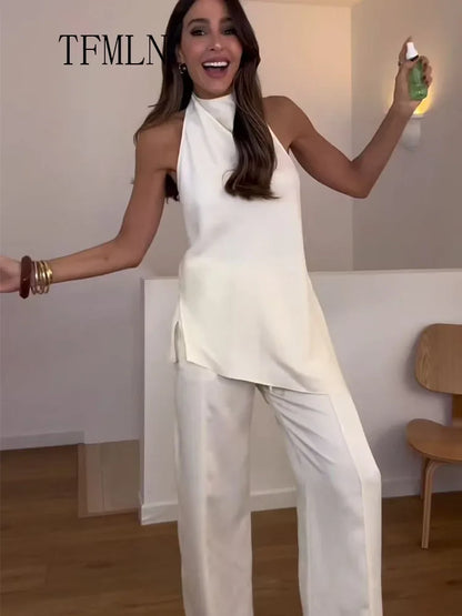 Broekpak dames Zara-stijl – Minimalistisch en trendy