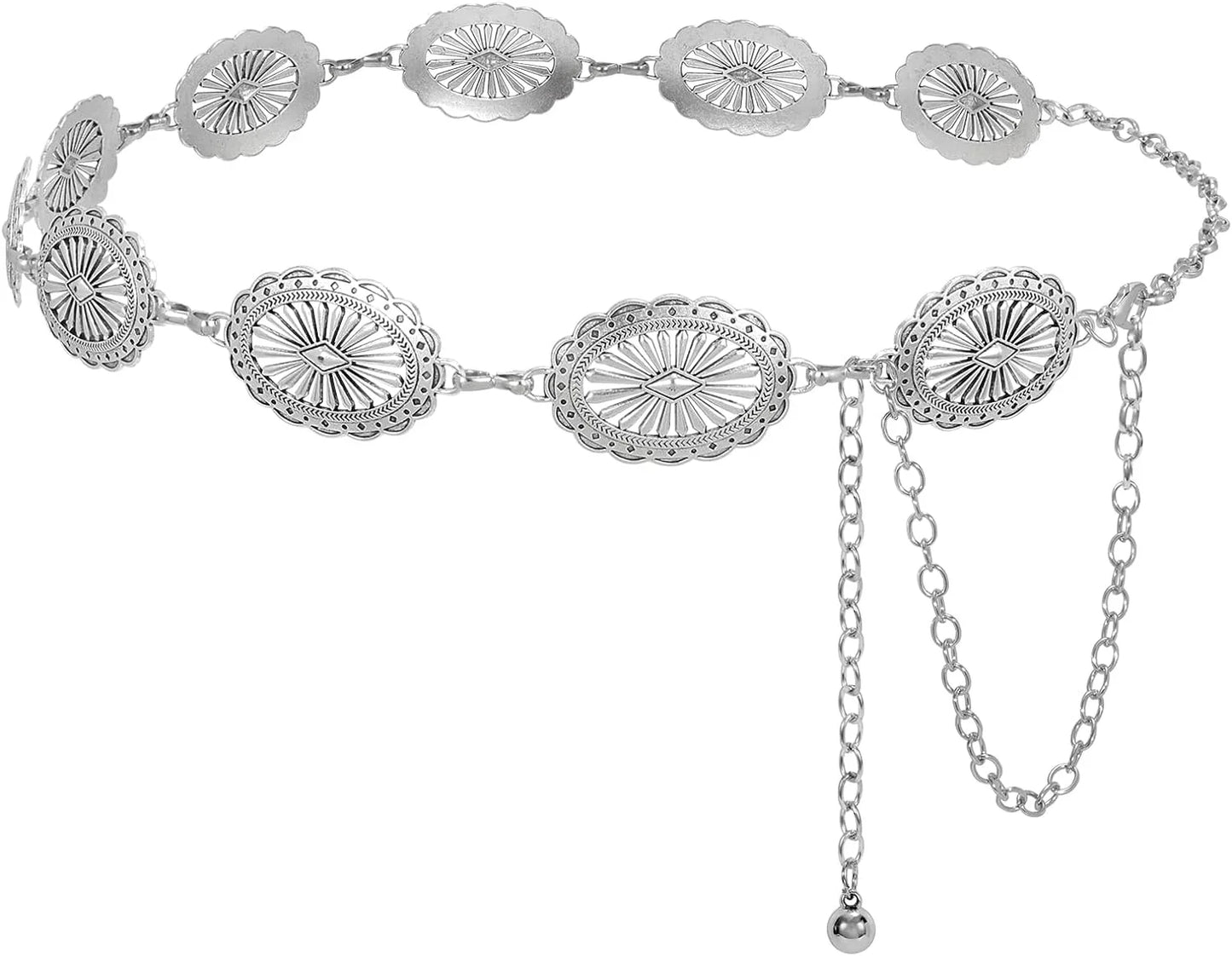Trendy riem dames met gouden gesp