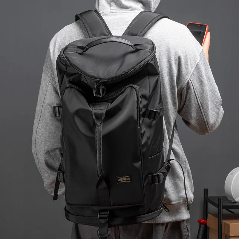 Rugzak als handbagage met laptopvak