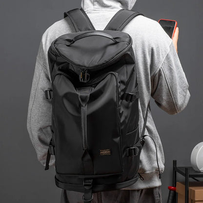 Rugzak als handbagage met laptopvak