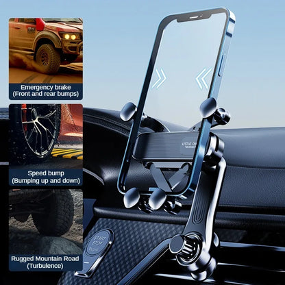 Telefoonhouder auto met soft-touch coating – Luxe uitstraling