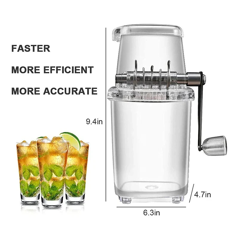 Action ijsblokjesmachine in wit – Minimalistisch design