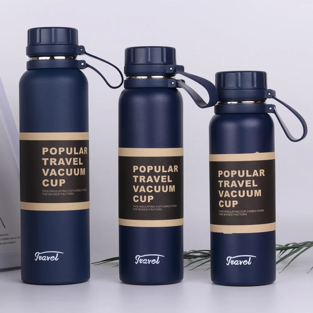 Thermosfles met afsluitbare drinkdop – Geen lekkage