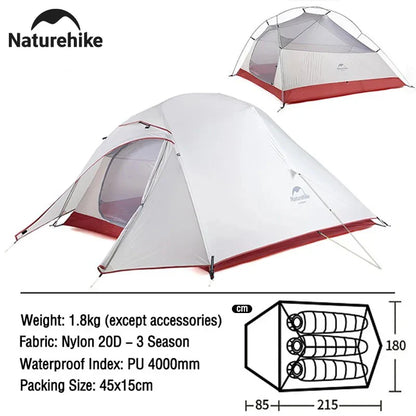 Camping tent met horren – Bescherming tegen muggen