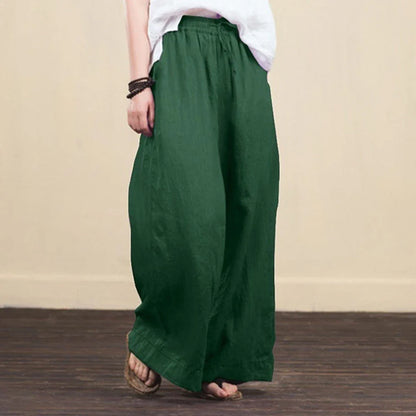 Linnen broek dames met split – Subtiel en stijlvol detail