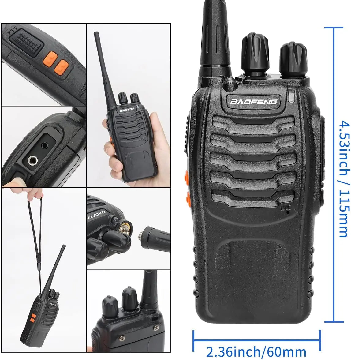Walkie talkie Intertoys met kindvriendelijk menu