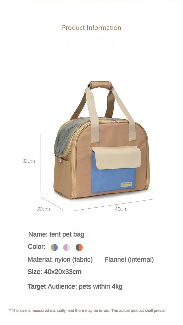Hondentas – Comfortabele draagtas voor kleine honden
