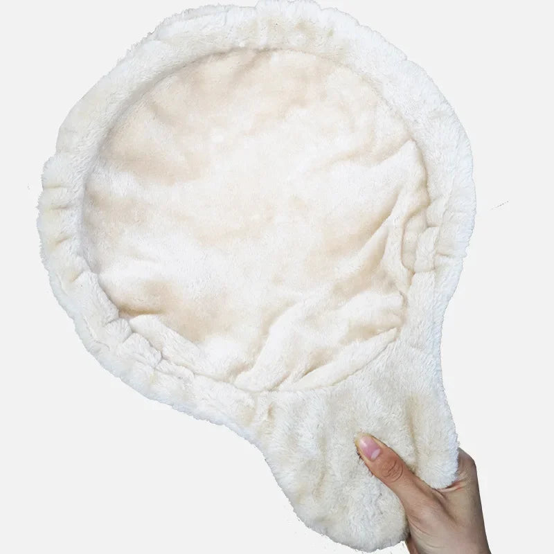 Pluche kattenmand voor grote katten – Warm en knus