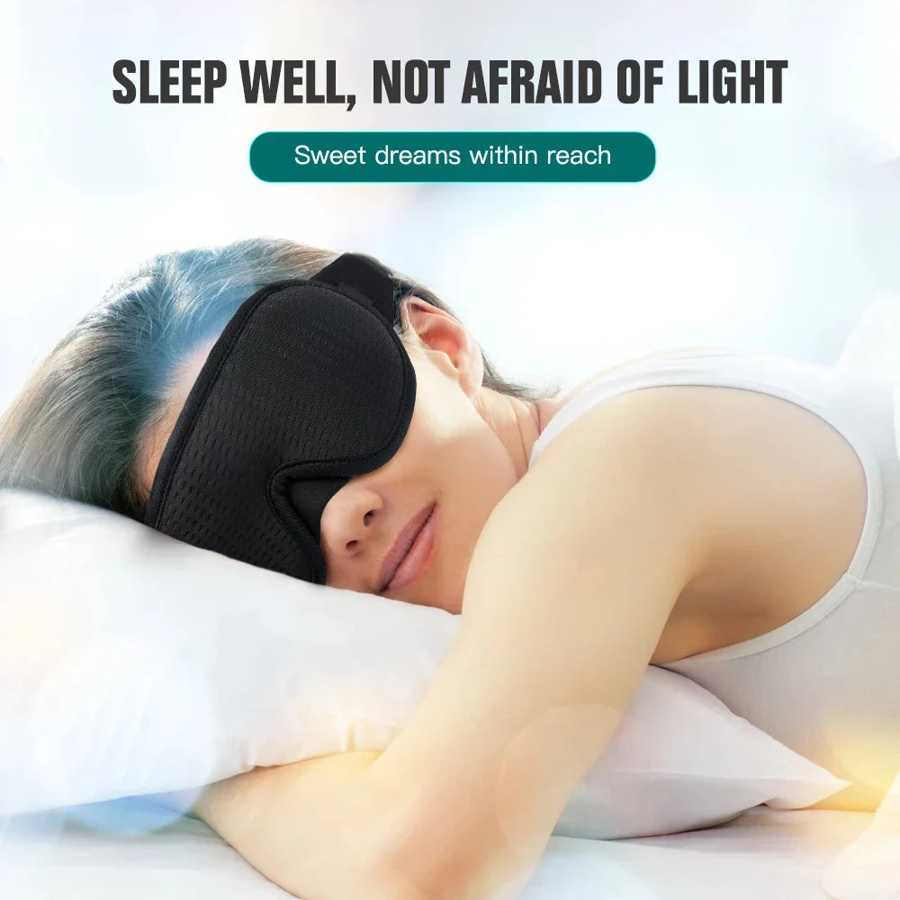 Slaapmasker met memory foam padding