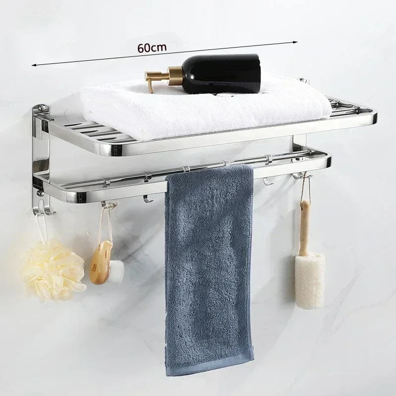 IKEA dubbel handdoekrek – Extra ophangmogelijkheden