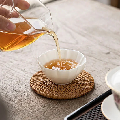 Keramisch theeservies met matte afwerking
