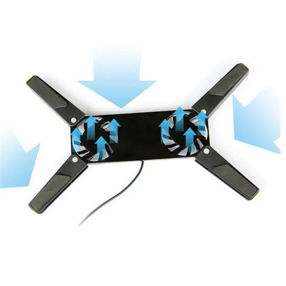 Hoogwaardige laptopstandaard met kabelbeheer