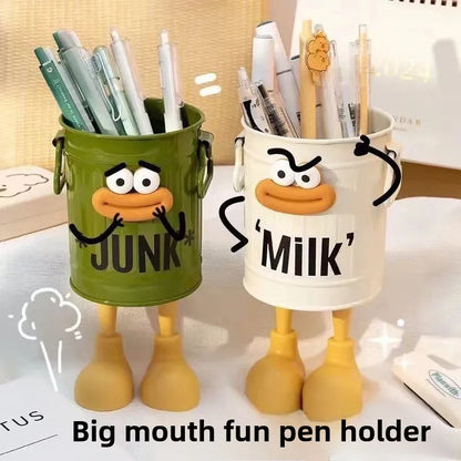 Desk organizer in zwart metaal – Tijdloos design