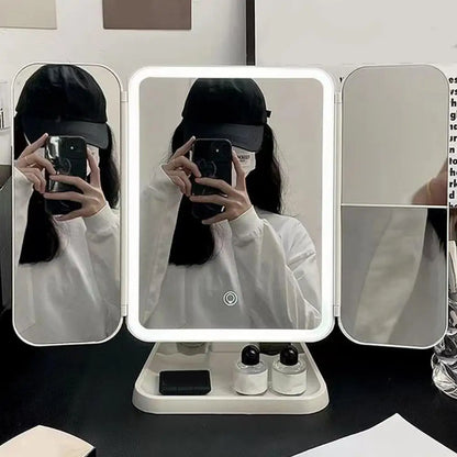 Dimbare LED make-up spiegel – Geschikt voor alle lichtomstandigheden