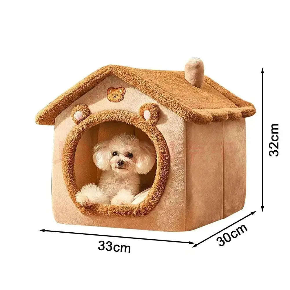 Pluche kattenmand groot – Heerlijk warm voor de winter