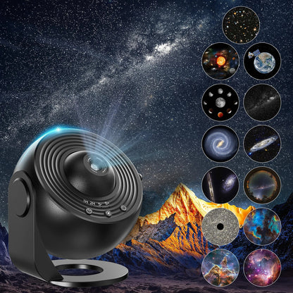Sterrenhemel projector lamp voor wellnessruimte