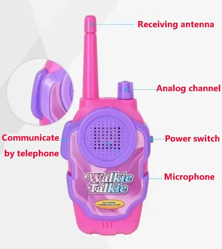 Walkie talkie professioneel met trilfunctie