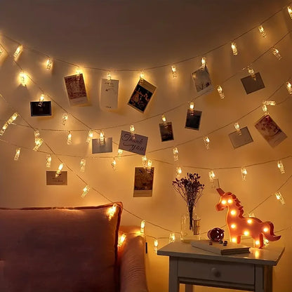 Transparante licht slinger – Voor een subtiel effect