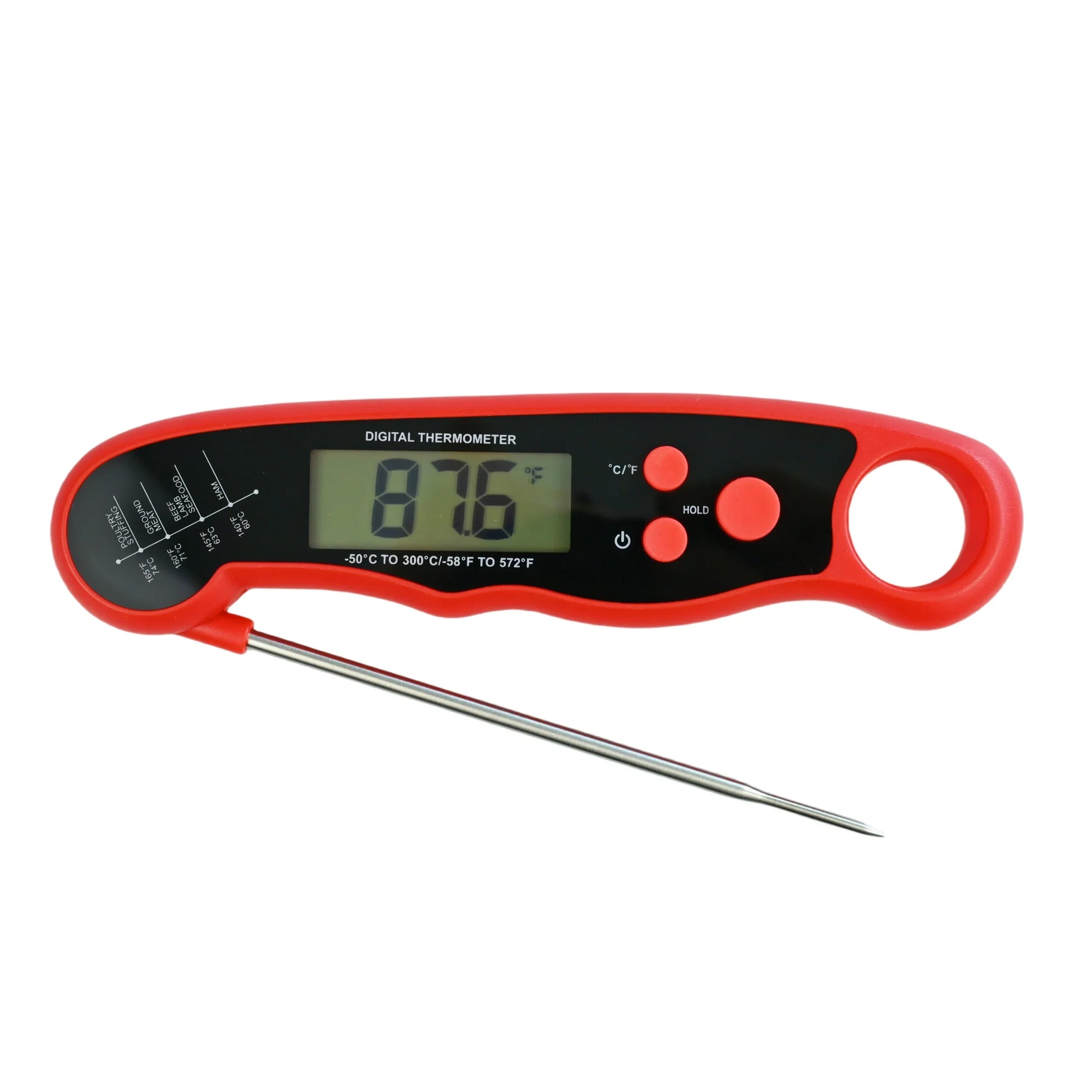 Vleesthermometer Action met inklapbare probe