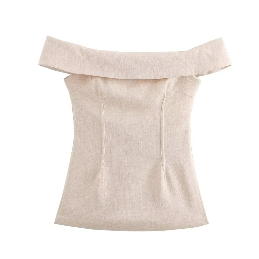 Broekpak dames met elegante revers – Klassiek en chique