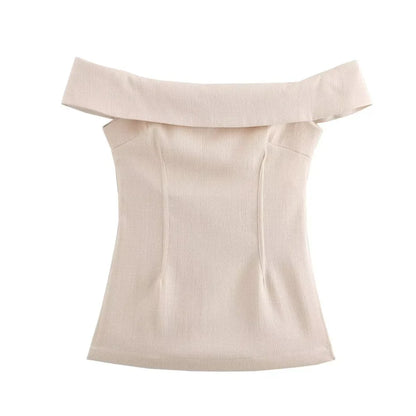 Broekpak dames met elegante revers – Klassiek en chique
