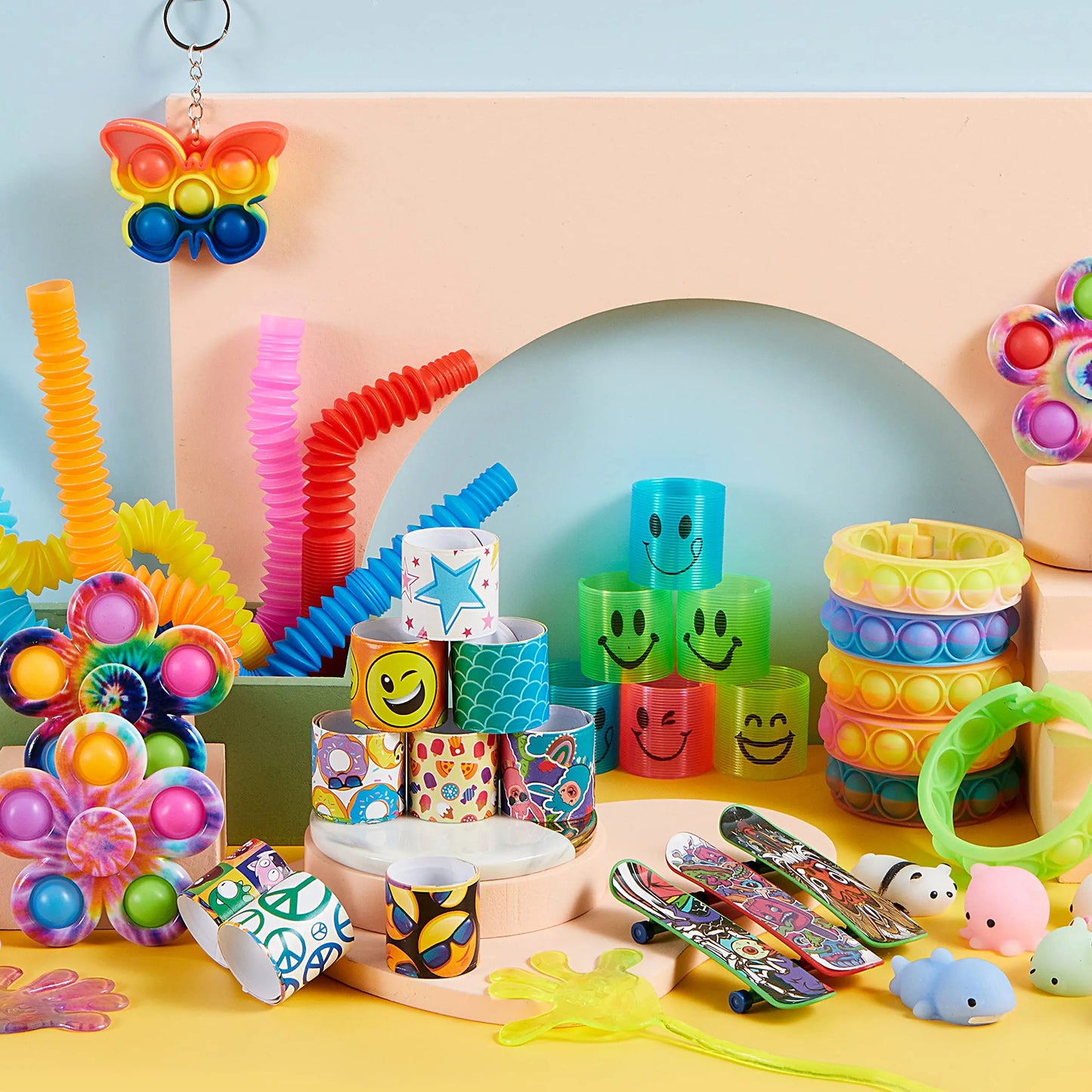 Fidget toys met creatieve mogelijkheden – Bouwen en spelen