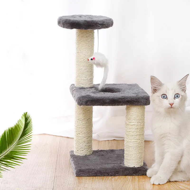 Design kattenpaal met zachte bekleding – Elegant comfort