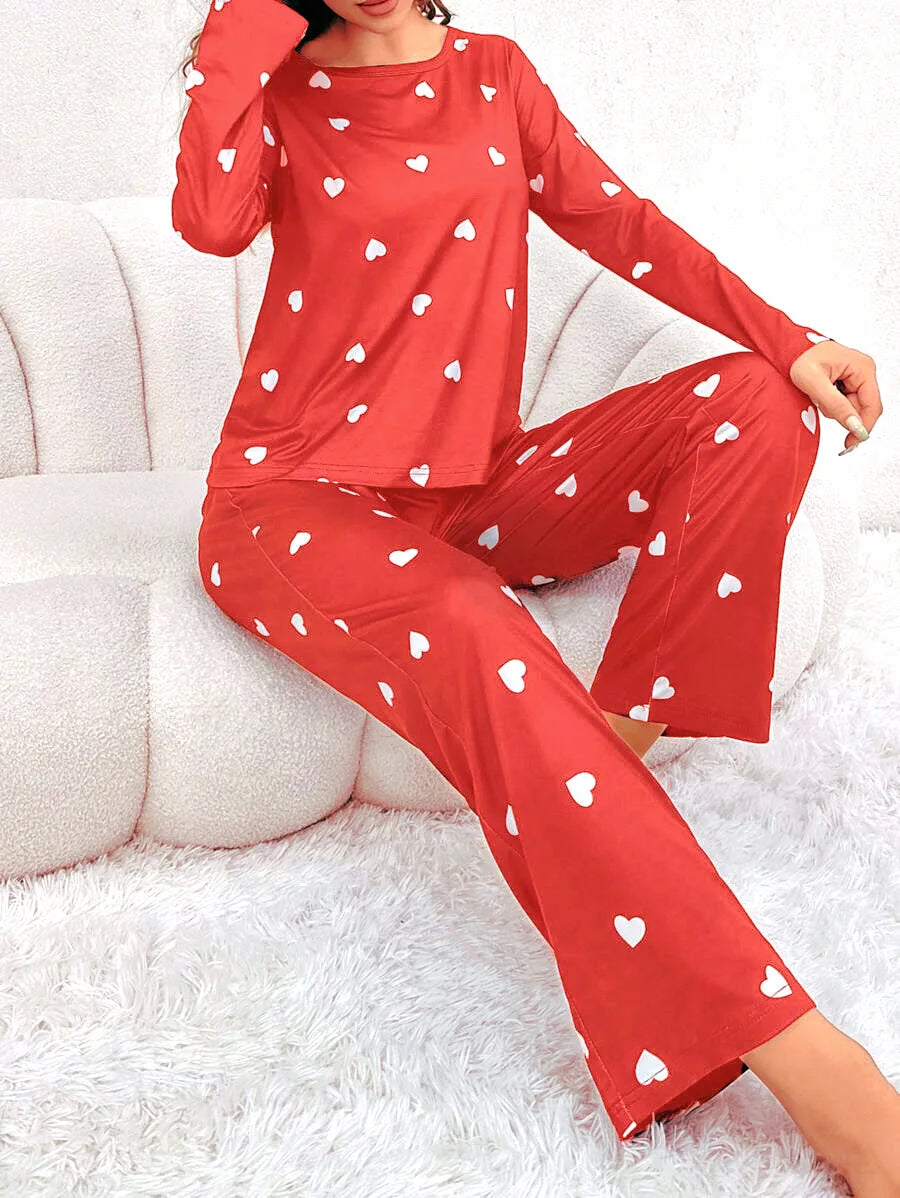 Dames pyjama katoen met ademende stof