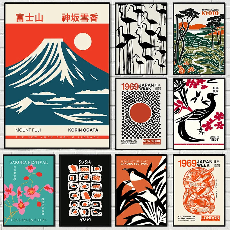 Poster met illustratie – Speels en uniek