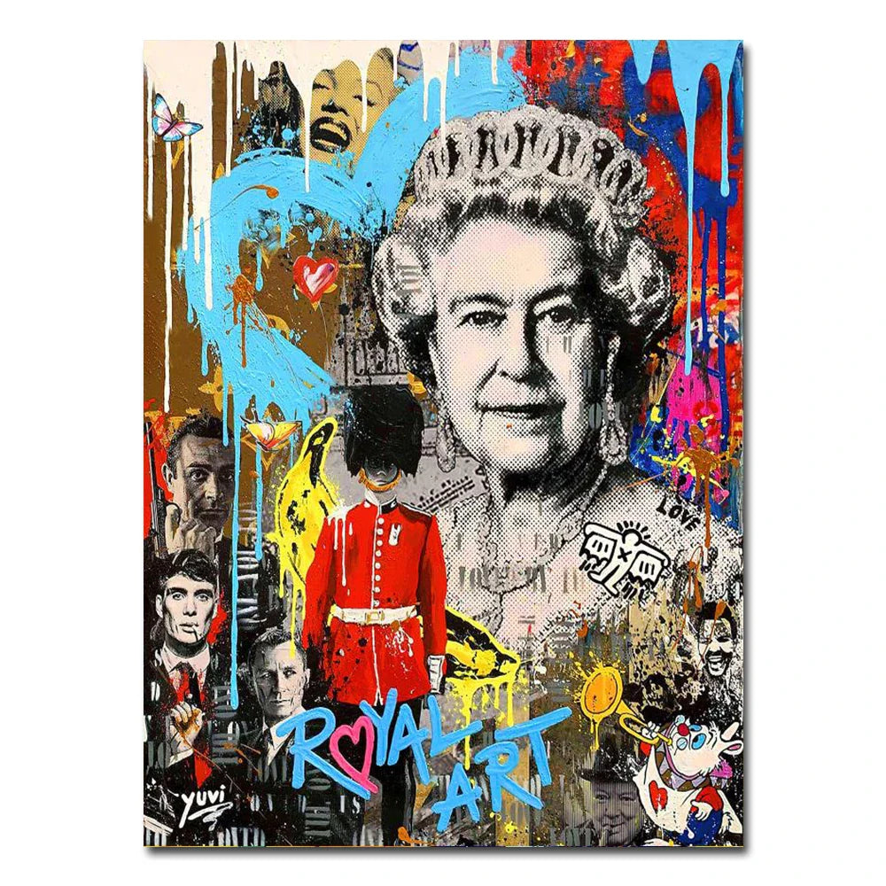 Poster met illustratie – Speels en uniek