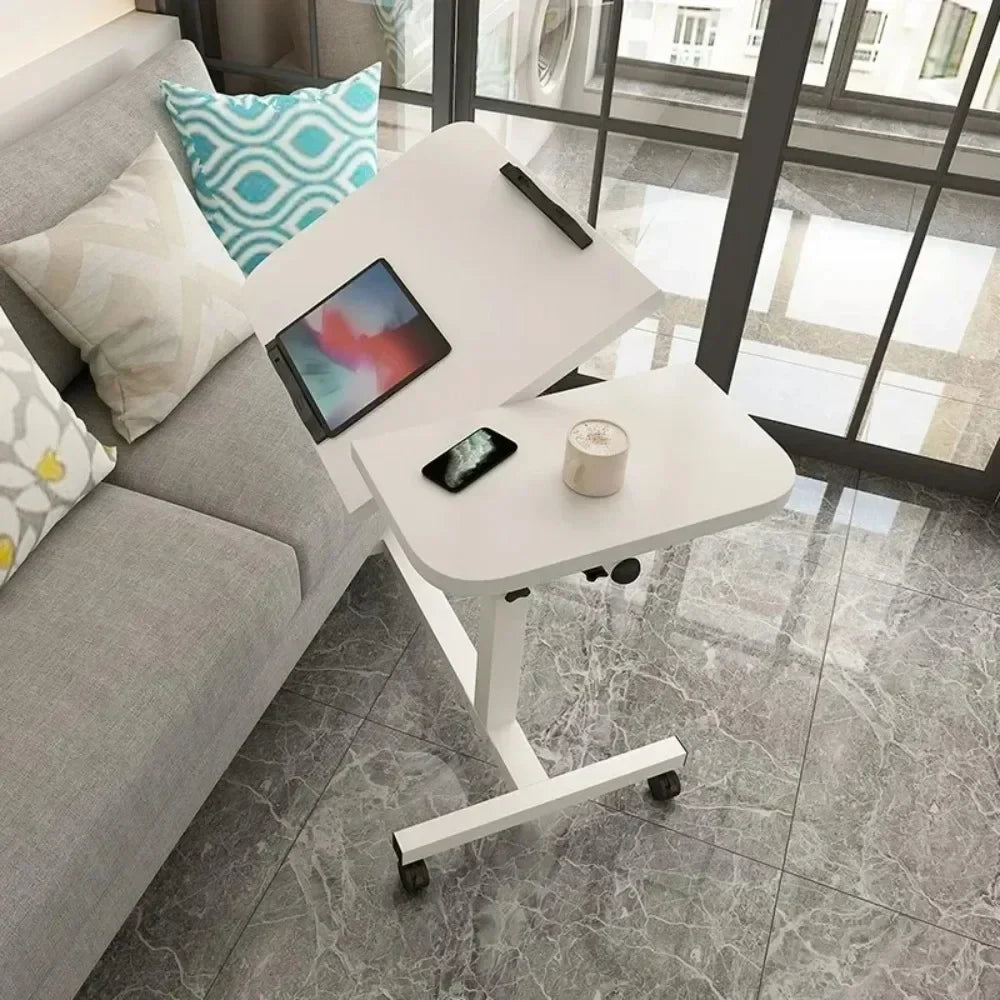 Stevige schoottafel met aluminium poten