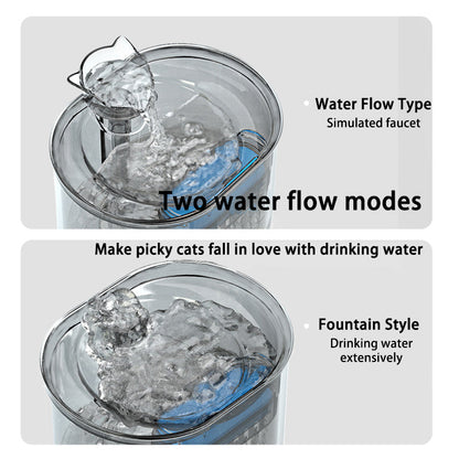 Katten waterfontein met circulatiesysteem – Houdt water fris