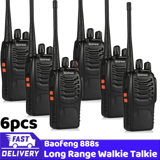 Walkie talkie Action met verlichte display
