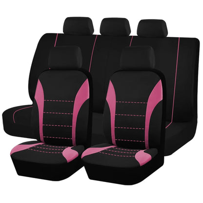 Action autostoelhoezen met modern patroon – Eigentijdse look