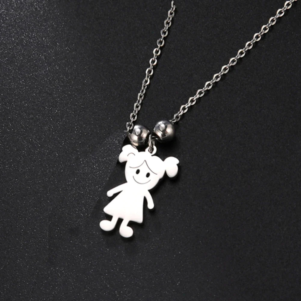 Ketting met gravure van kindernaam